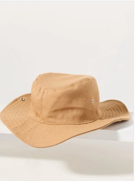 NWT By Anthropologie Snap Up Rancher Tan main image 5